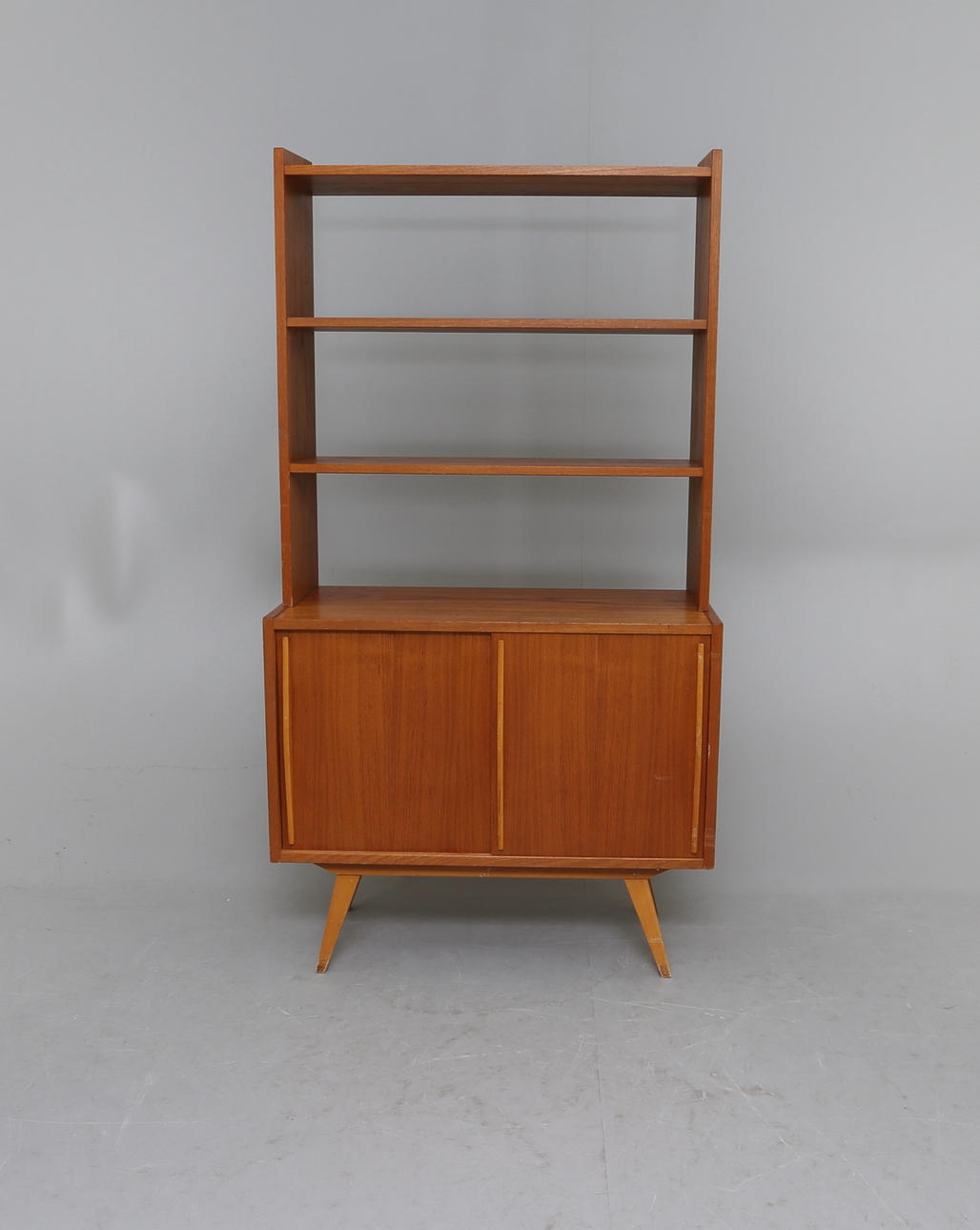 BOKHYLLA, teak, 1950/60-tal.