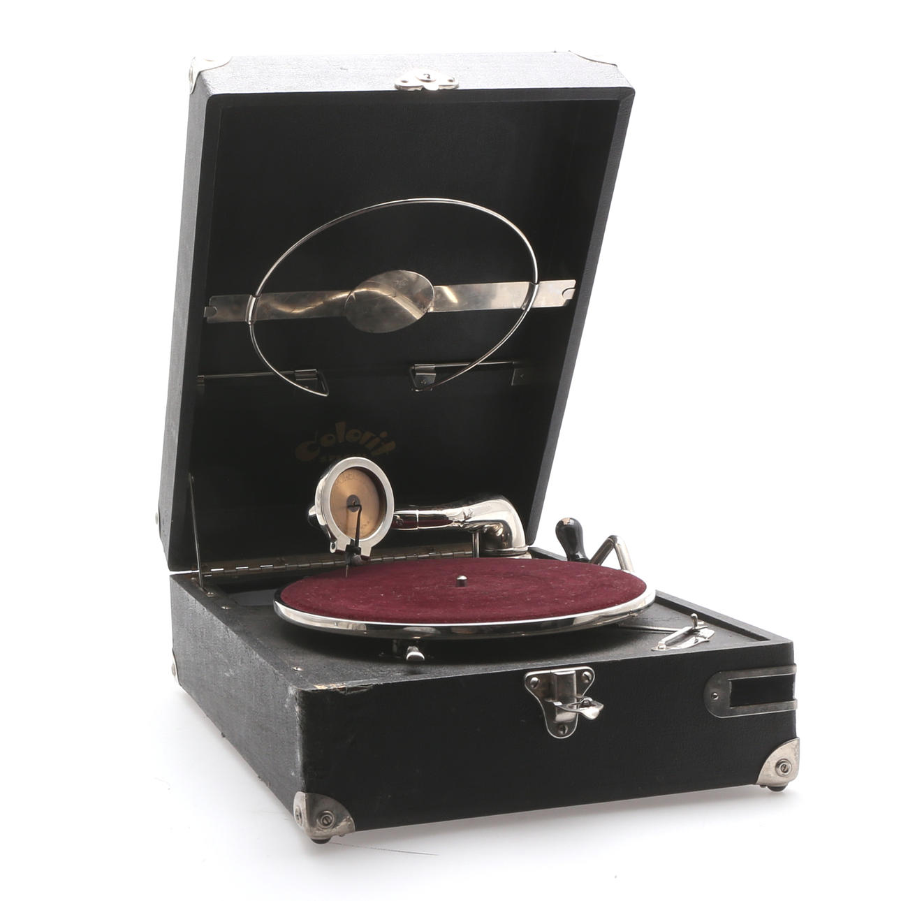 RESEGRAMMOFON, Colorit Special, samt PARTI SKIVOR, LP/EP och stenkakor, 1900-tal.