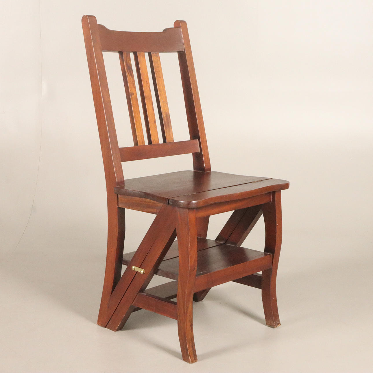 SILLÓN/SILLA DE BIBLIOTECA, MADERA.