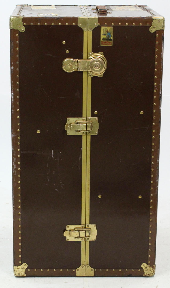 RESEGARDEROB, Belber steamertrunk, 30-40 talet.