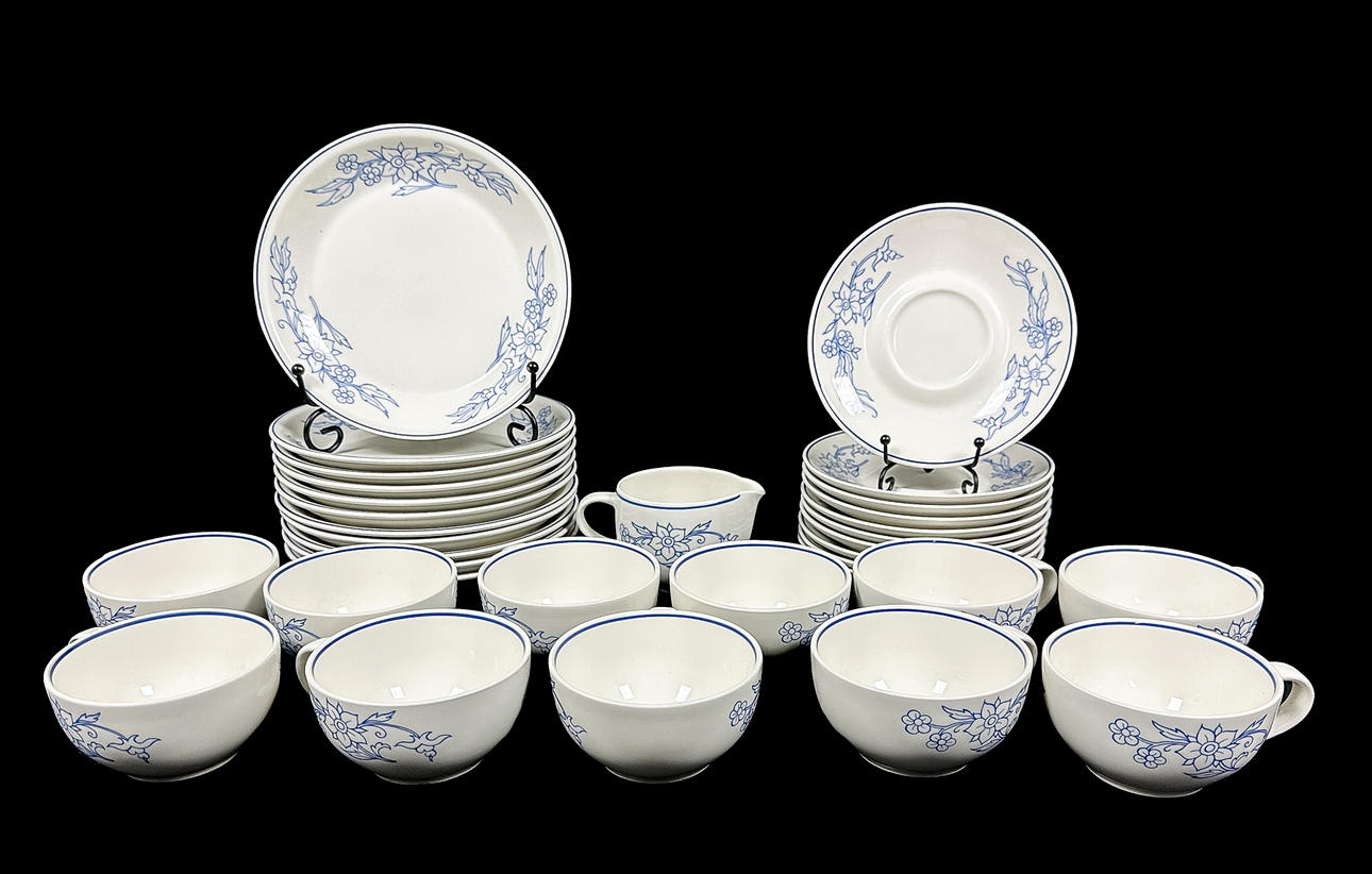 SERVIS, ARABIA, DOMINO, 33 stykker.