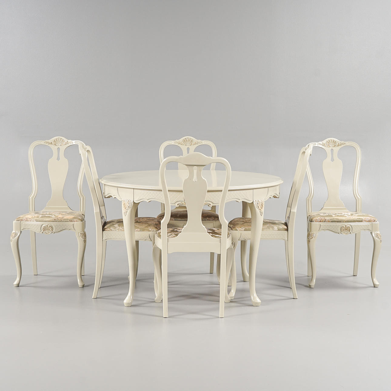 MATGRUPP Rokokostil, 1900-talets andra hälft.