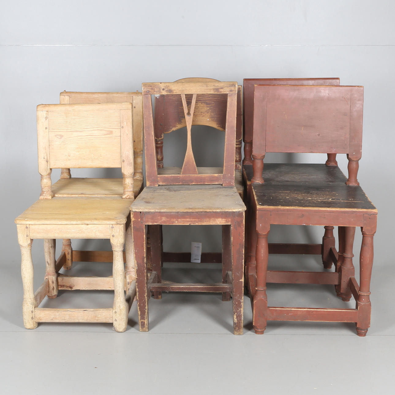 STOLAR, 6 st, Barockmodell, 17-1900-tal.