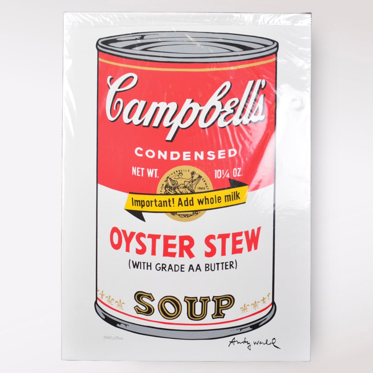 ANDY WARHOL. SEGÚN. Serigrafía a color.