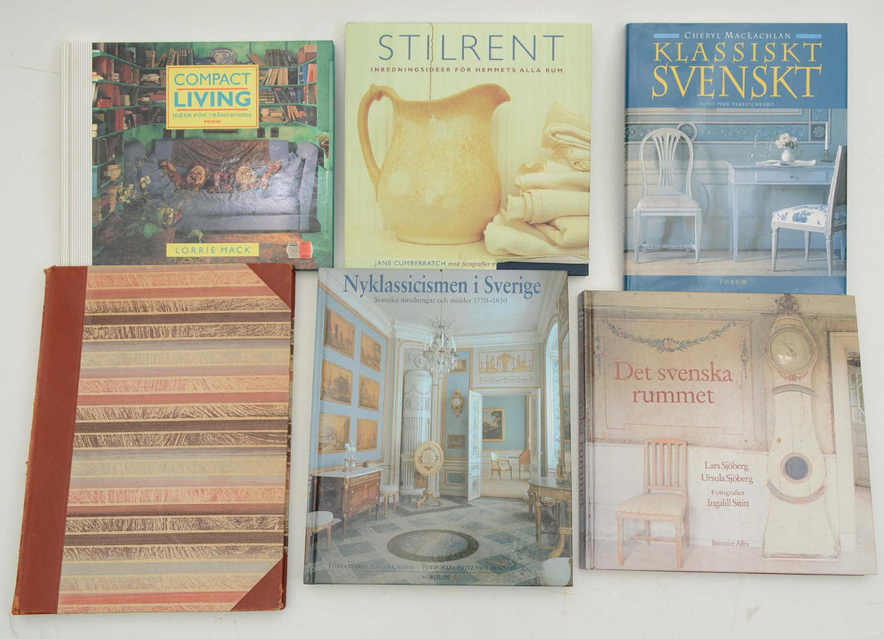 Böcker om konst och inredning. 6 vol. Böcker, Kartor & Handskrifter ...