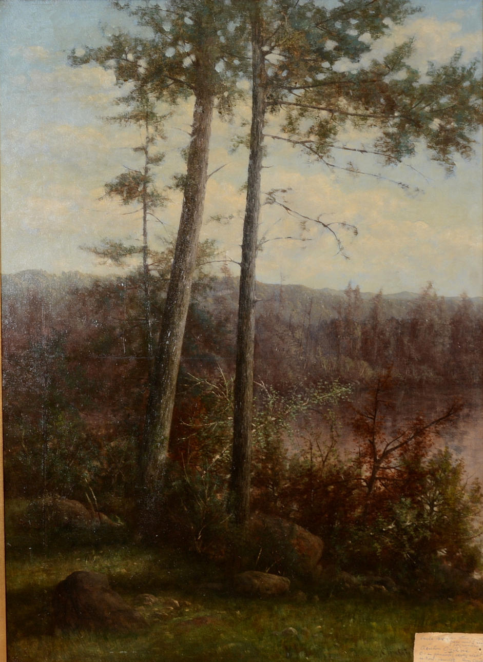 JOHN CLINTON OGILVIE. Olja på duk.