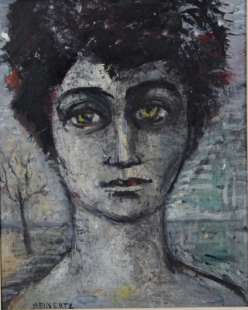 ERIK HEINERTZ. Olja på duk.