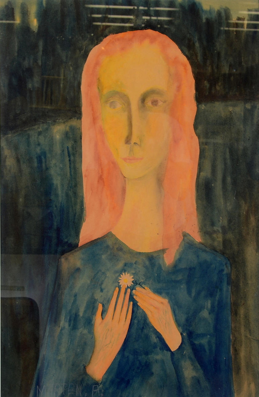 MÅRTEN ANDERSSON. Gouache.