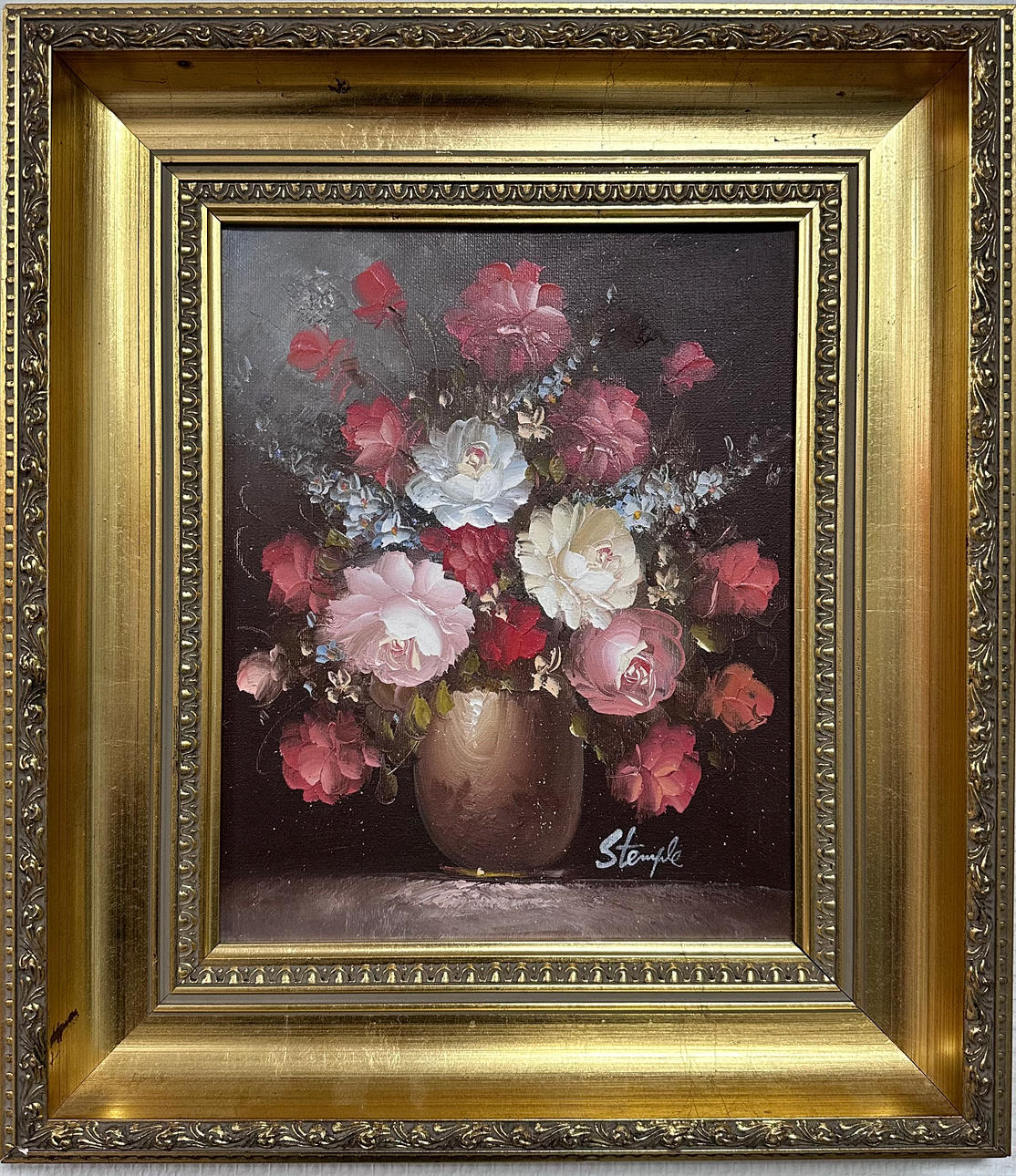 STUART STEMPLE. Oil on canvas.