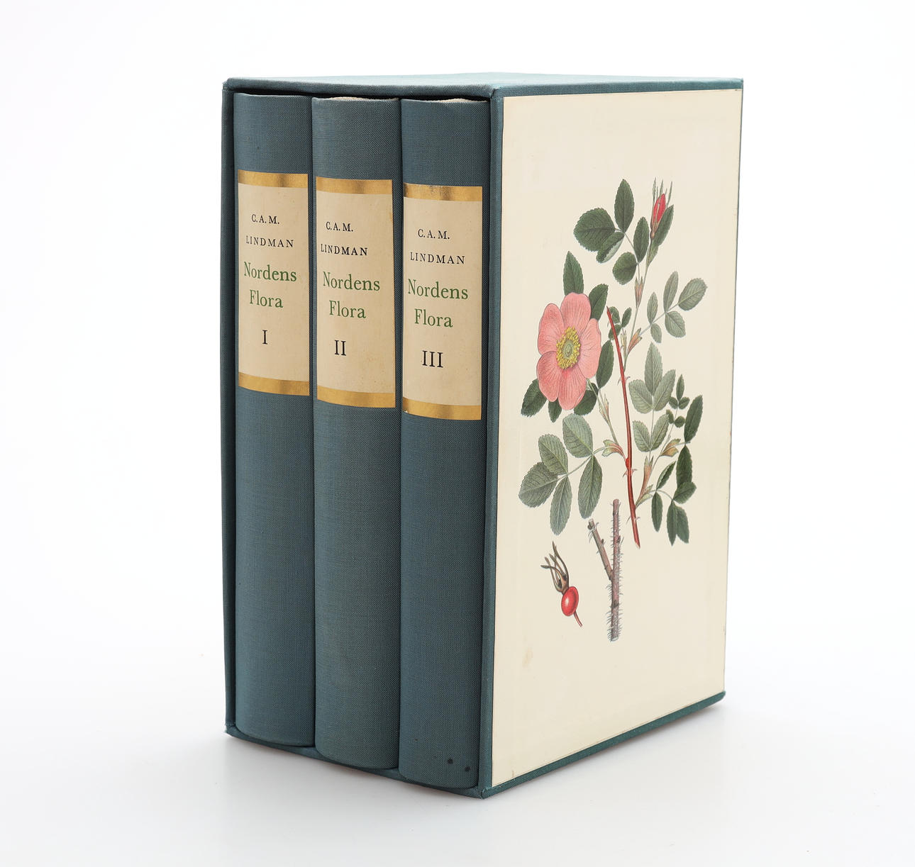 NORDENS FLORA, 3 delar, Lindman, 1964.