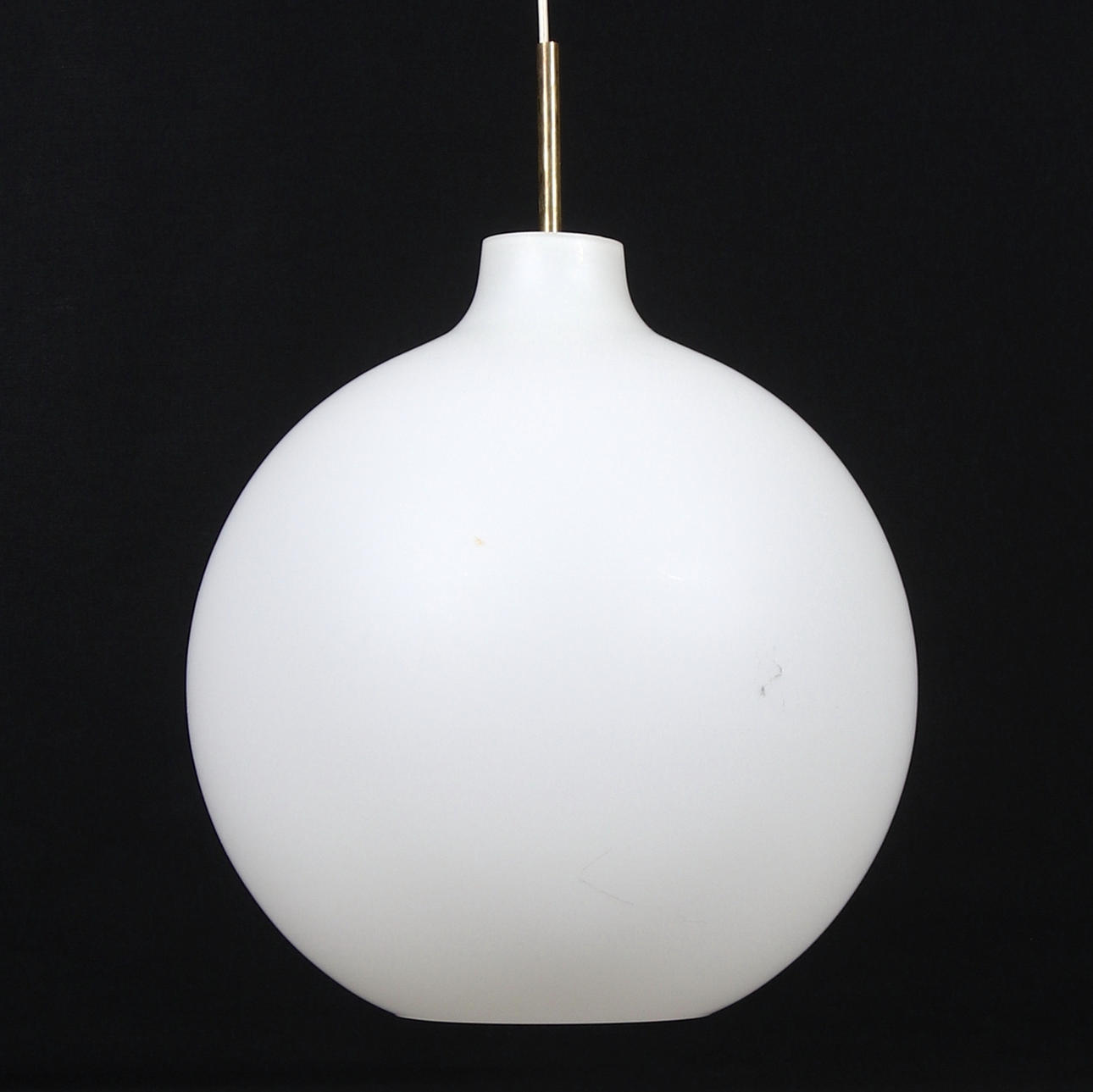 VILHELM WOHLERT. Deckenlampe, Glas, Louis Paulsen, Dänemark.