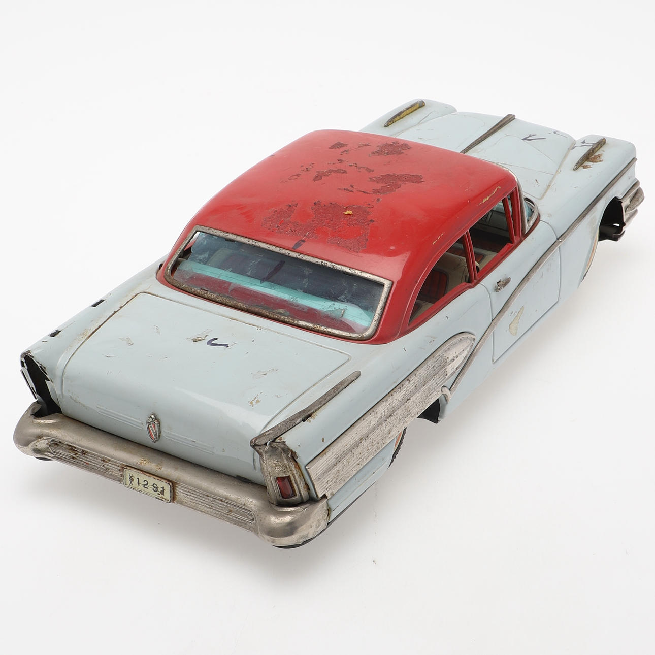 ミニカー Buick MADE IN JAPAN Yonezawa Japan 60's Buick Riviera 1966 Blue Highway Patrol