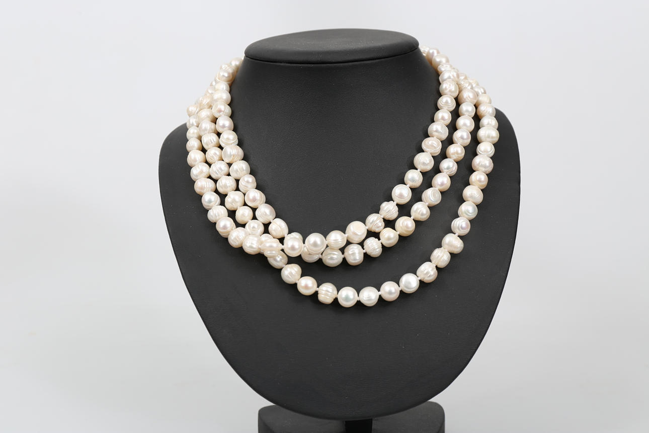 HALSBAND, sötvattenspärlor, 2000-tal.