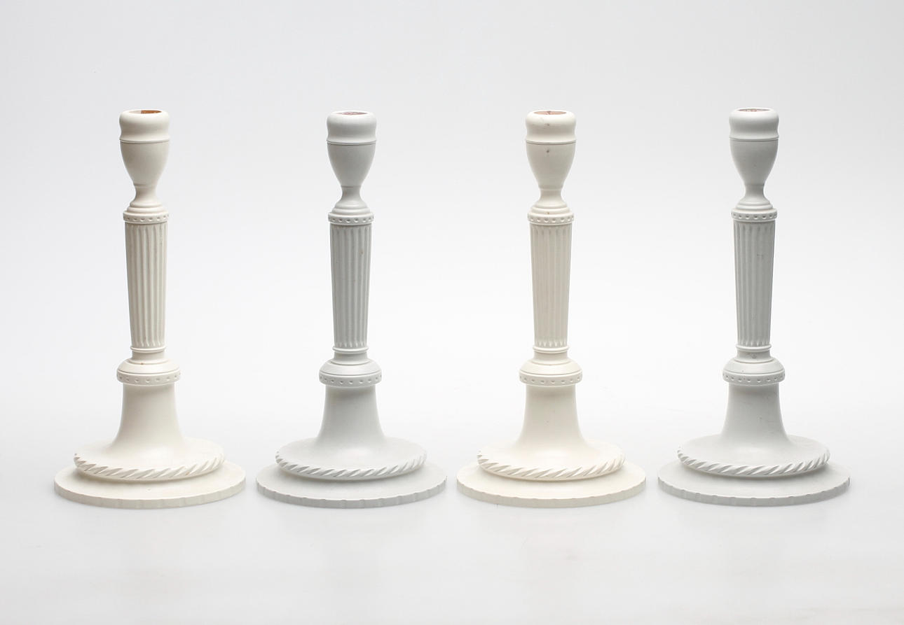 LJUSSTAKAR, 2 par, F. Gustavsson, Östergötlands hembygdsförening.