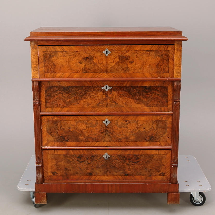 BYRÅ, nyrenässans, 1800-talets slut.