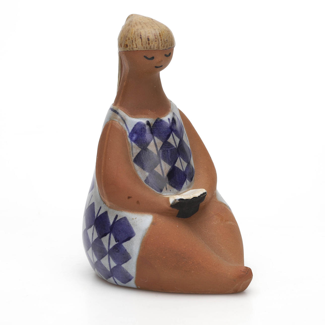 LISA LARSON. Figurine, stoneware “Amalia” from “ABC-Flickor