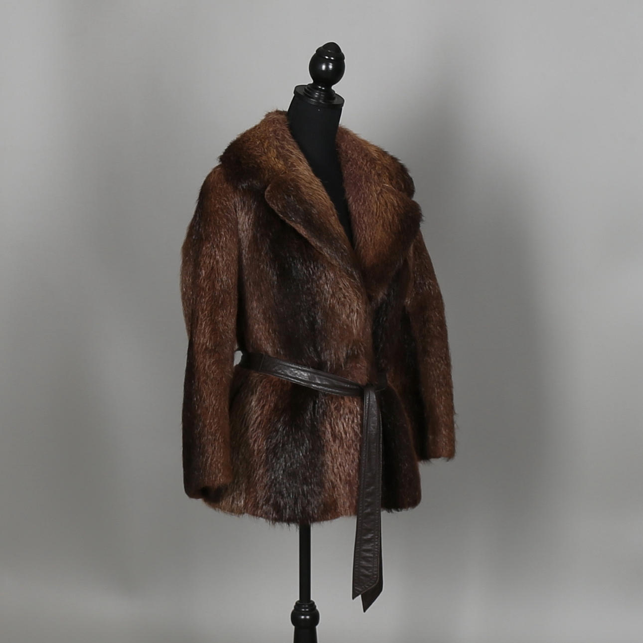 PÄLSKAPPA, sjubb, swaggermodell, storlek 36/38, Johnssons päls, Malmö.