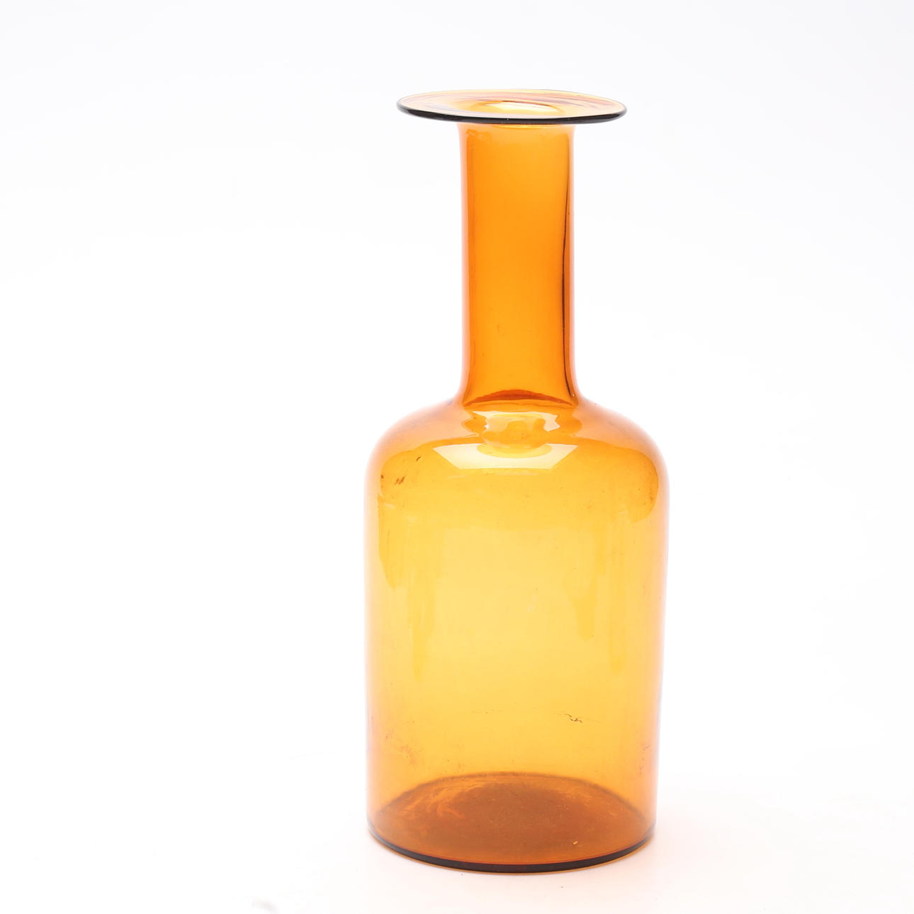 FLASKA/VAS, glas, Otto Brauer, Holmegaard, Danmark.