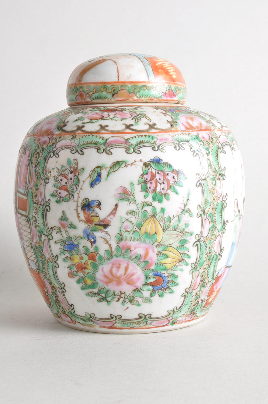 GINGER POT/WUCAI-STYLE STORAGE POT.