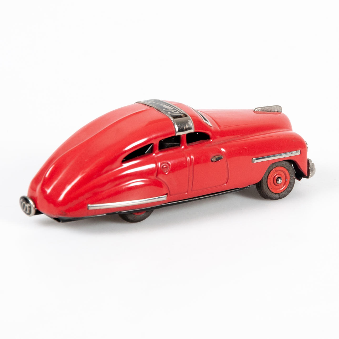 CAR, SCHUCO FEX 1111, MECHANICAL, HAND PAINTED SHEET, GERMANY.U