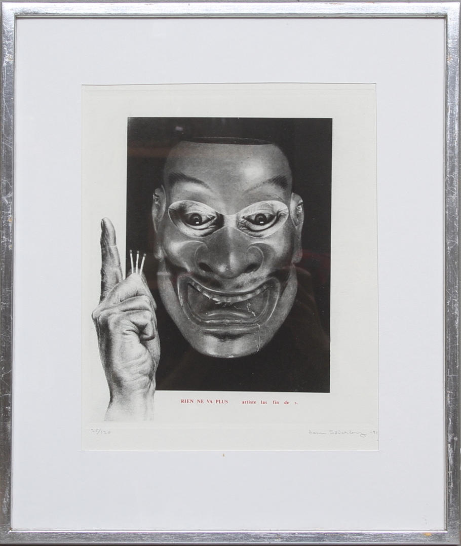 LARS SÖDERBERG. Etsning, signerad, numrerad 25/120 och daterad -91.