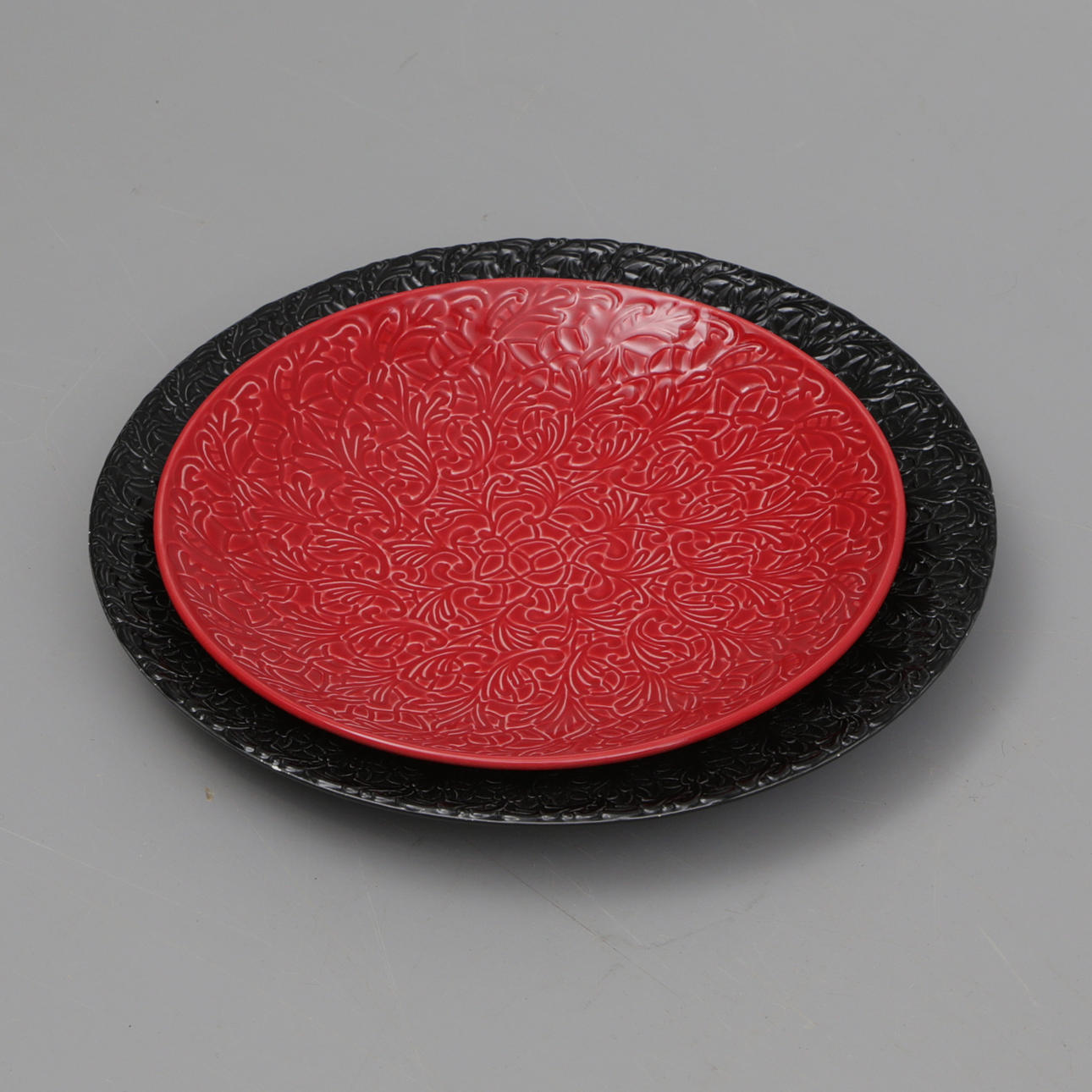 JÄTTEFAT, 2 st, porslin, Portuga, moderna.