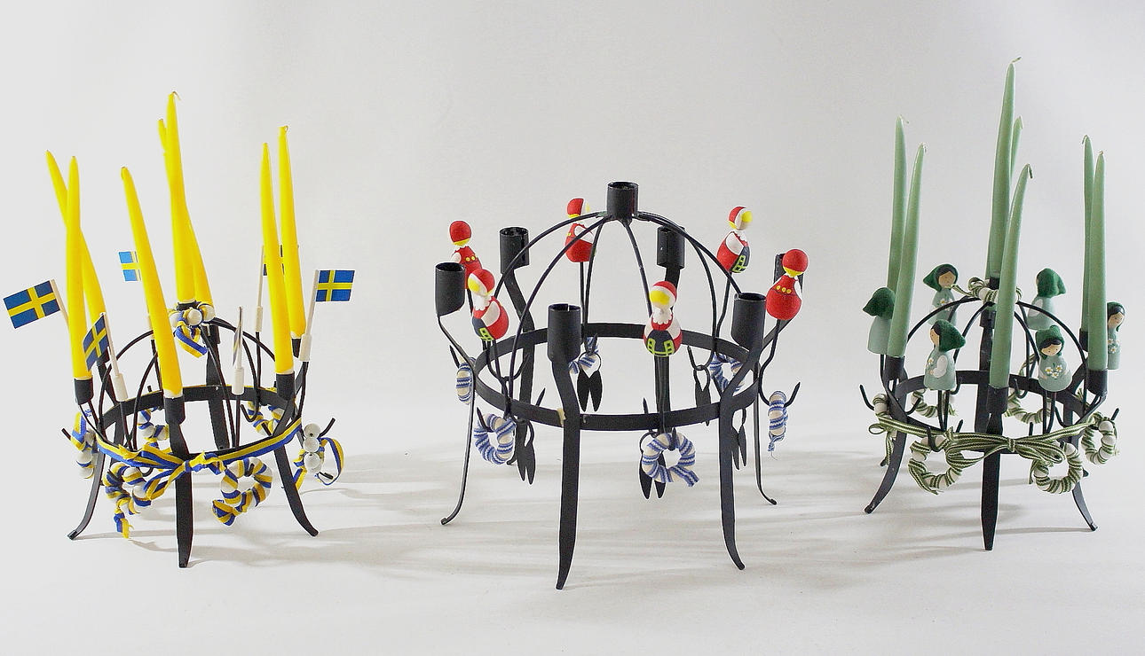 TOARPSSTAKAR, 3 st med tillbehör.