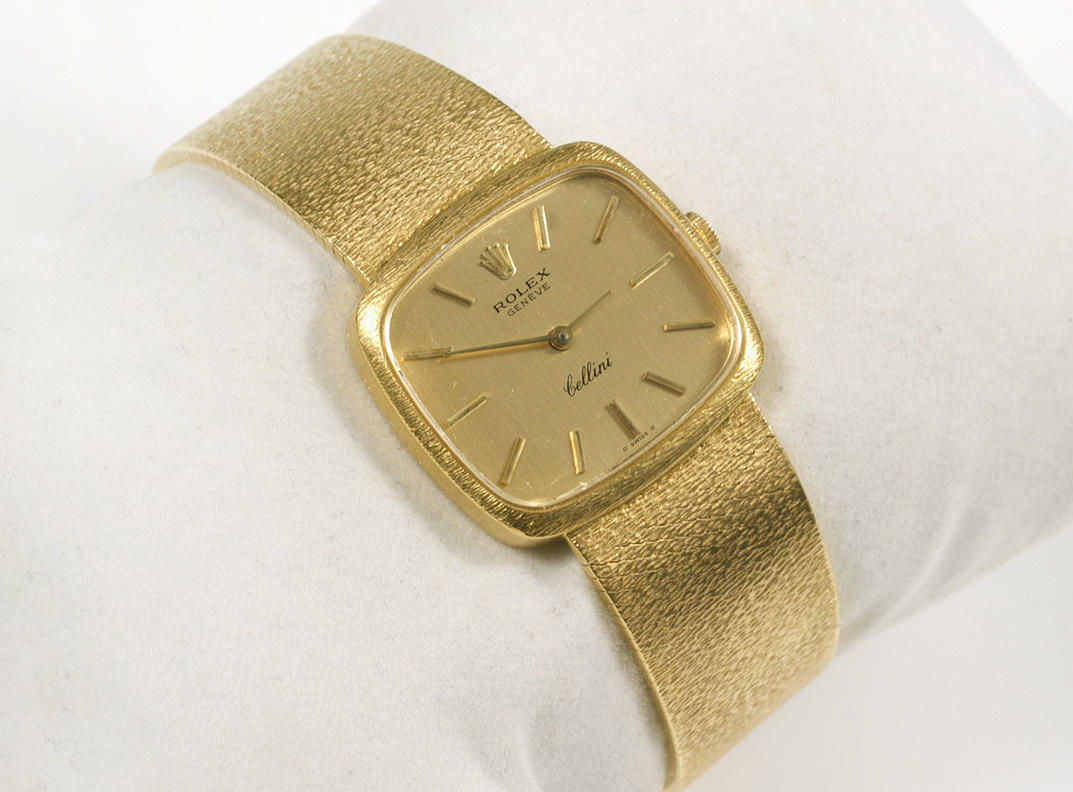 Rolex Cellini, 750 gult guld, manuell.