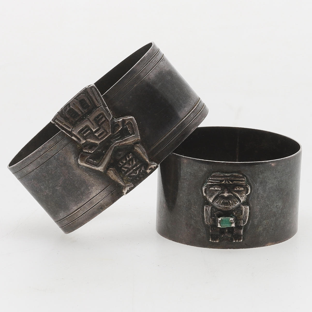 NAPKIN RINGS, 2 pcs, silver.