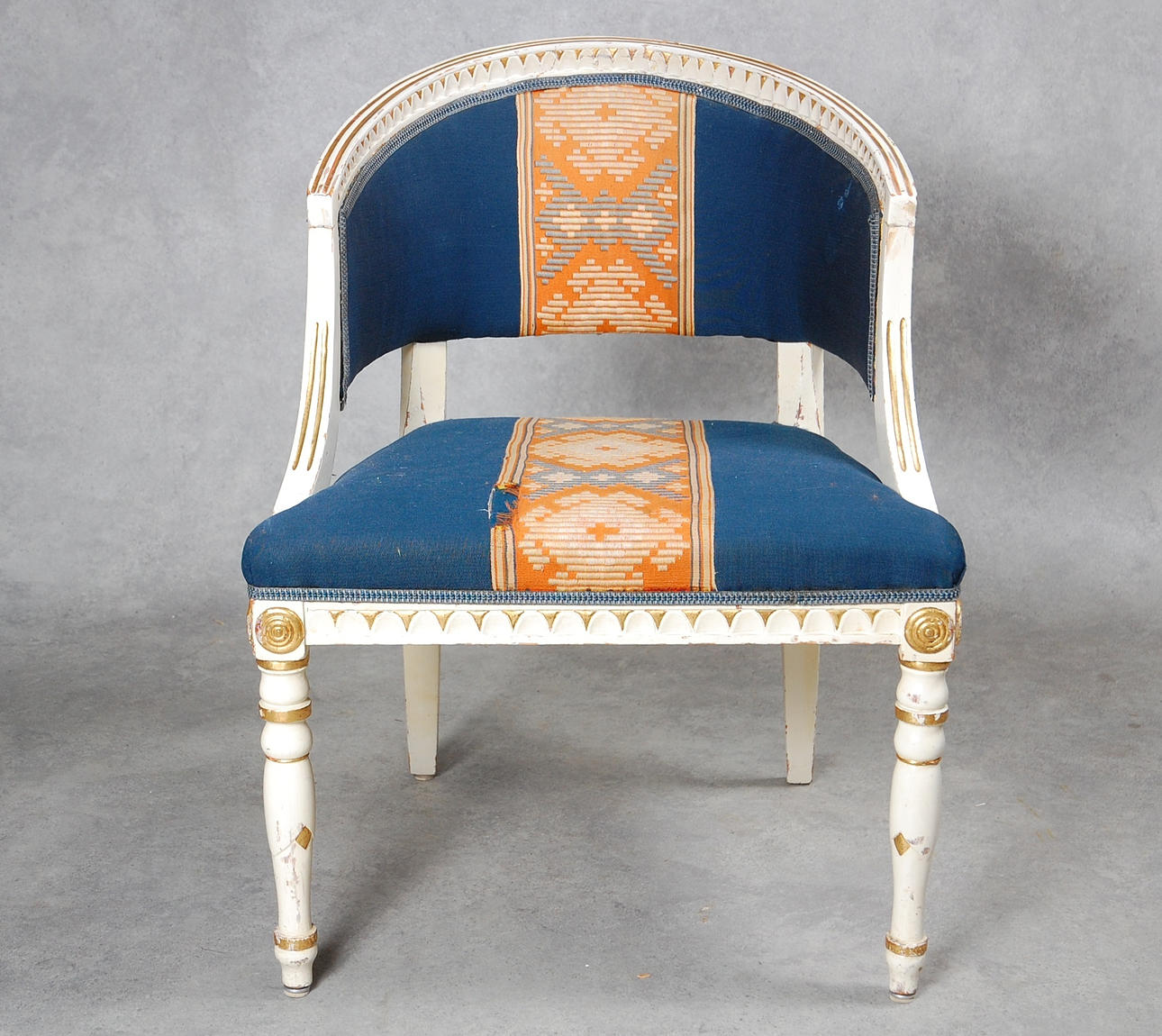 BALJFÅTÖLJ, empirestil 1900-tal.