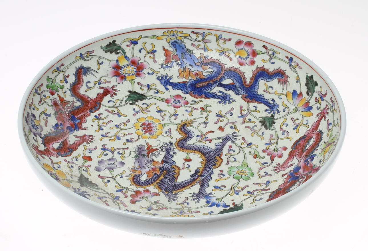 SKÅLFAT, porslin, Kina.