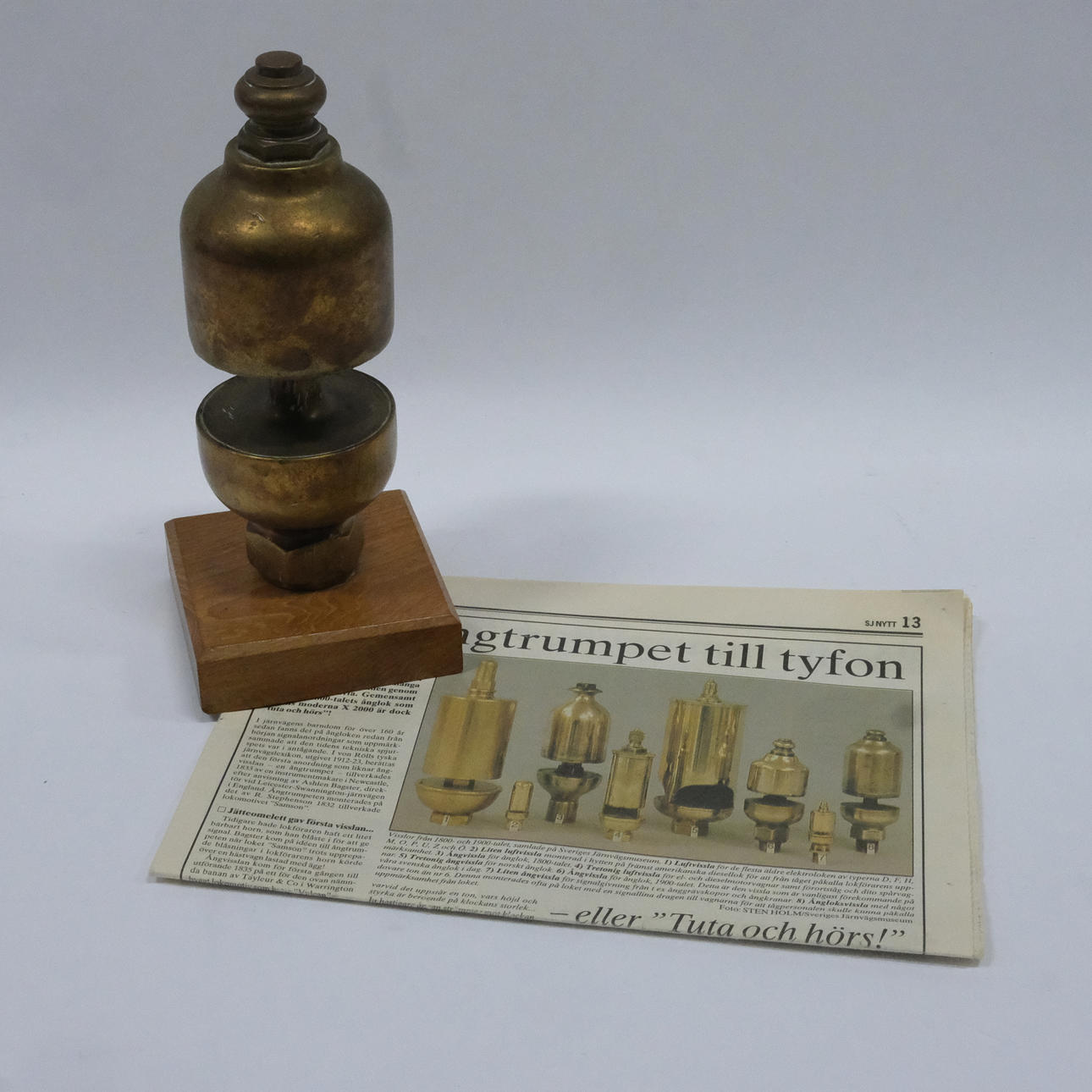 ÅNGVISSLA TILL LOK. 1900-TAL.