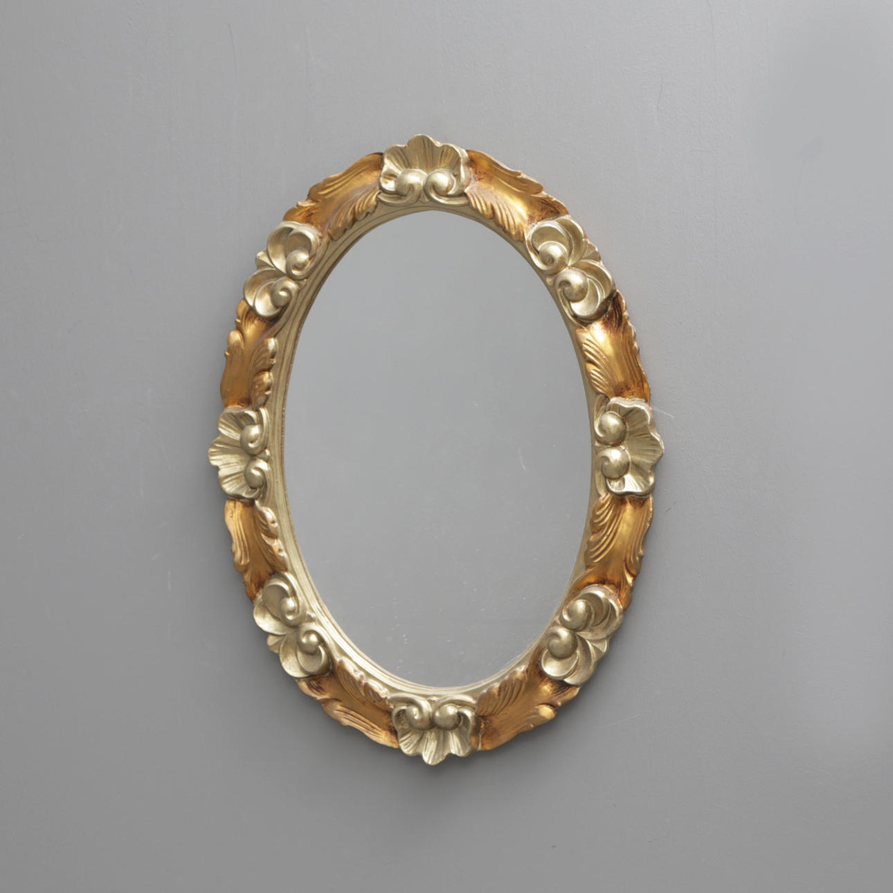 SPEGEL, oval, 1900-tal.