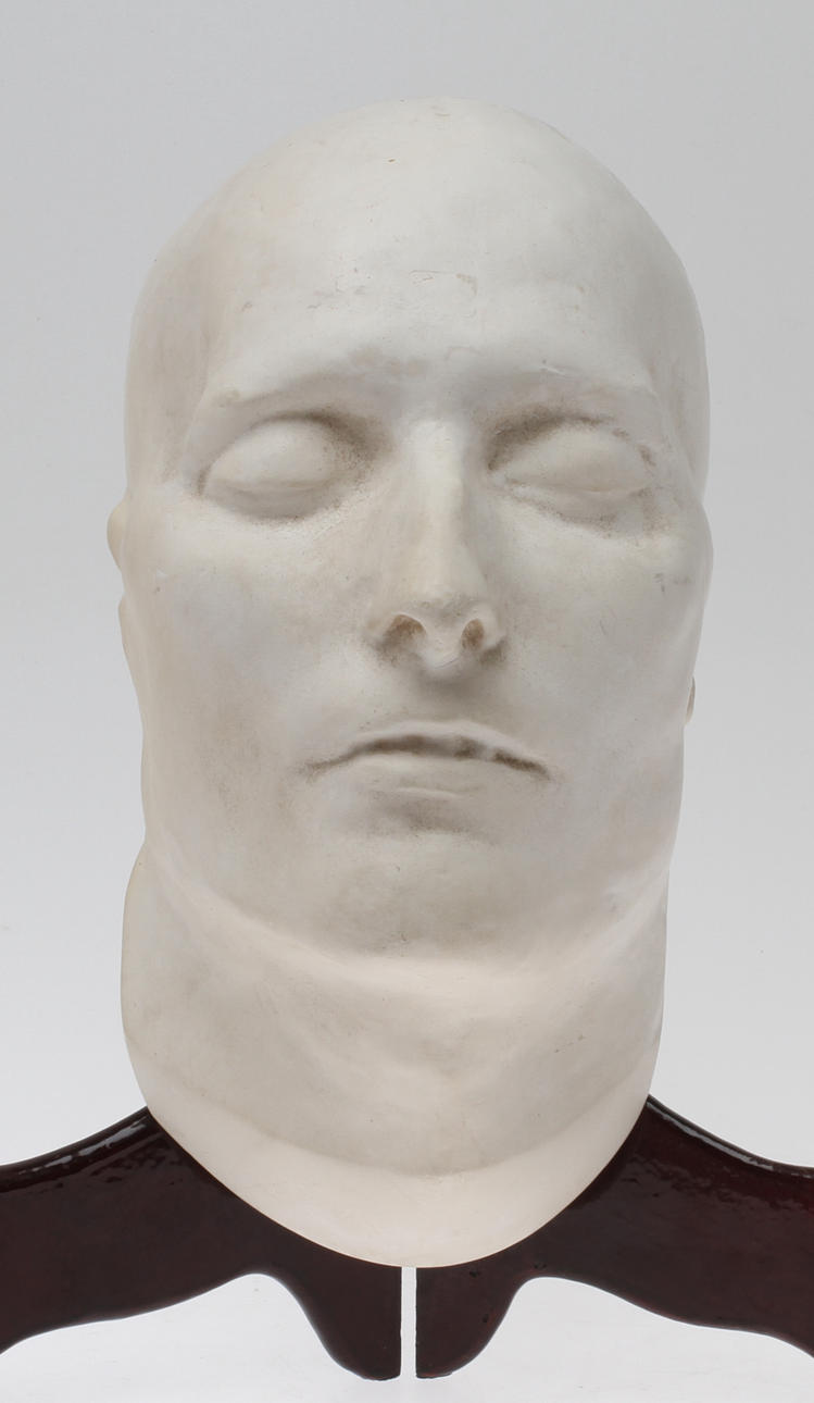 ANSIKTE/MASK, gips, Napoleon, Gebrüder Micheli Berlin.