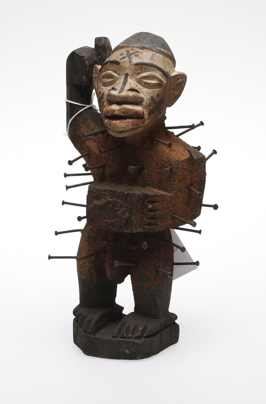 SKULPTUR. Spik-fetisch. Afrika.