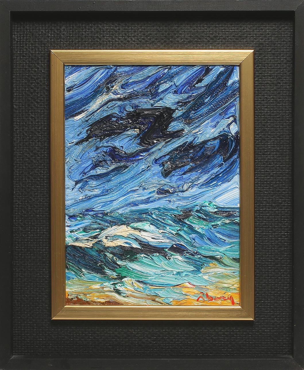 BENGT ÅBERG. Olja på duk, signerad.