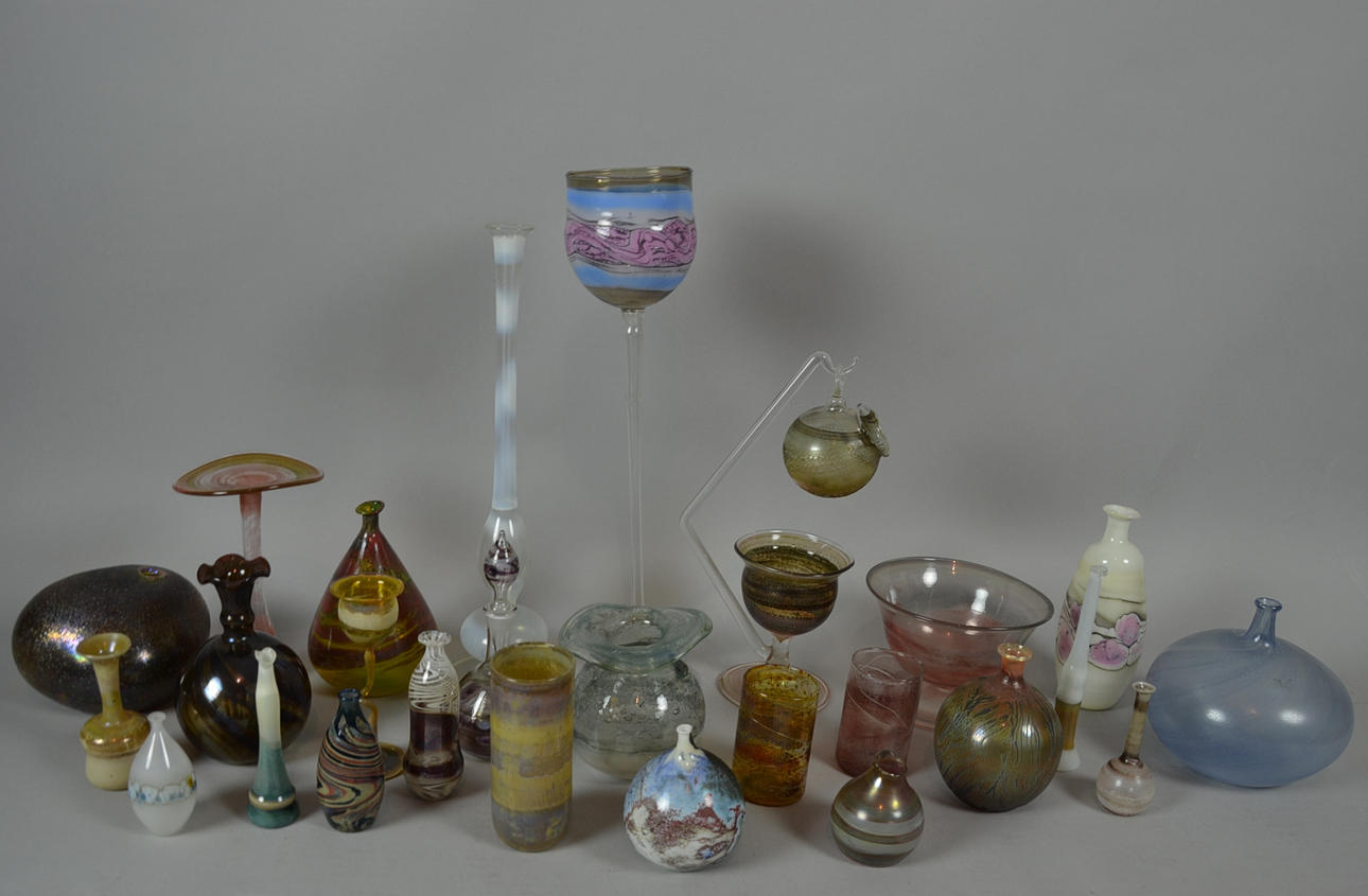 BLANDAT PARTI KONSTNÄRENS GLAS.