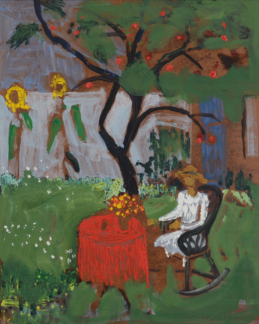 GÖSTA FOUGSTEDT. Olja på pannå.