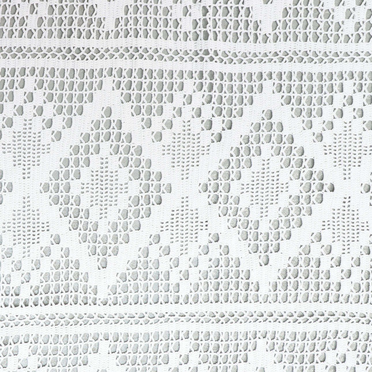 SÄNGÖVERKAST, virkat, 300x300 cm.