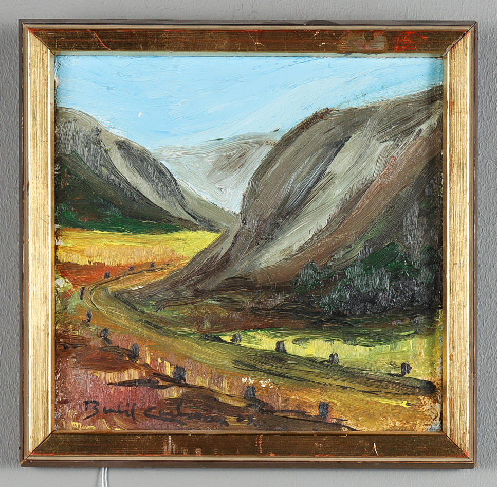 BERTIL CARLSSON.Signed and dated 1982, oil on canvas.