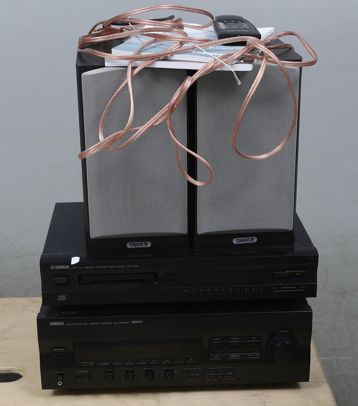 STEREO, 3 delar, Yamaha och Tannoy.