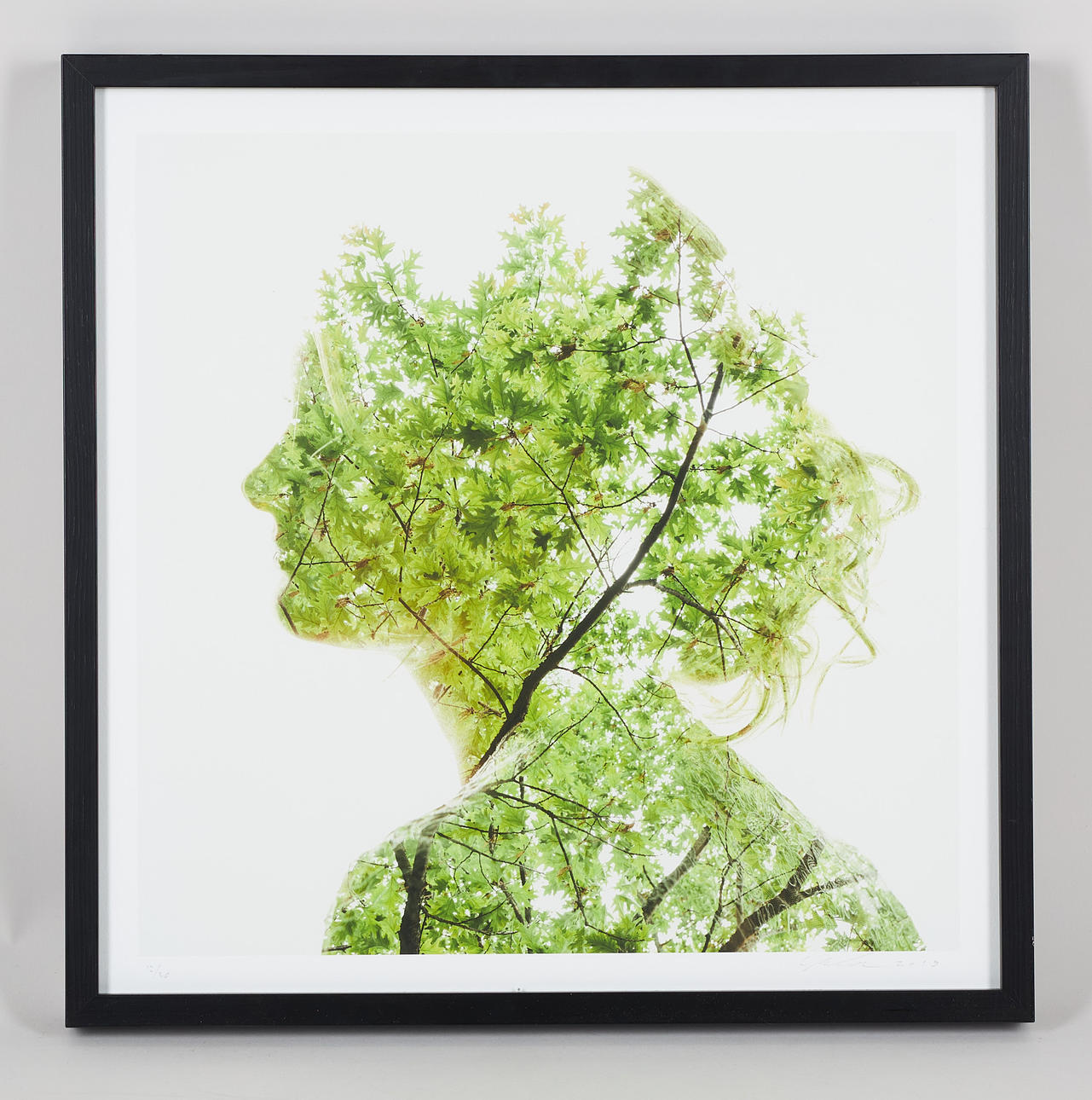 CHRISTOFFER RELANDER (1986). “Summer green” (2014), signed and dated 2019, multiple exposure, 12/30 (+ 2 AP).