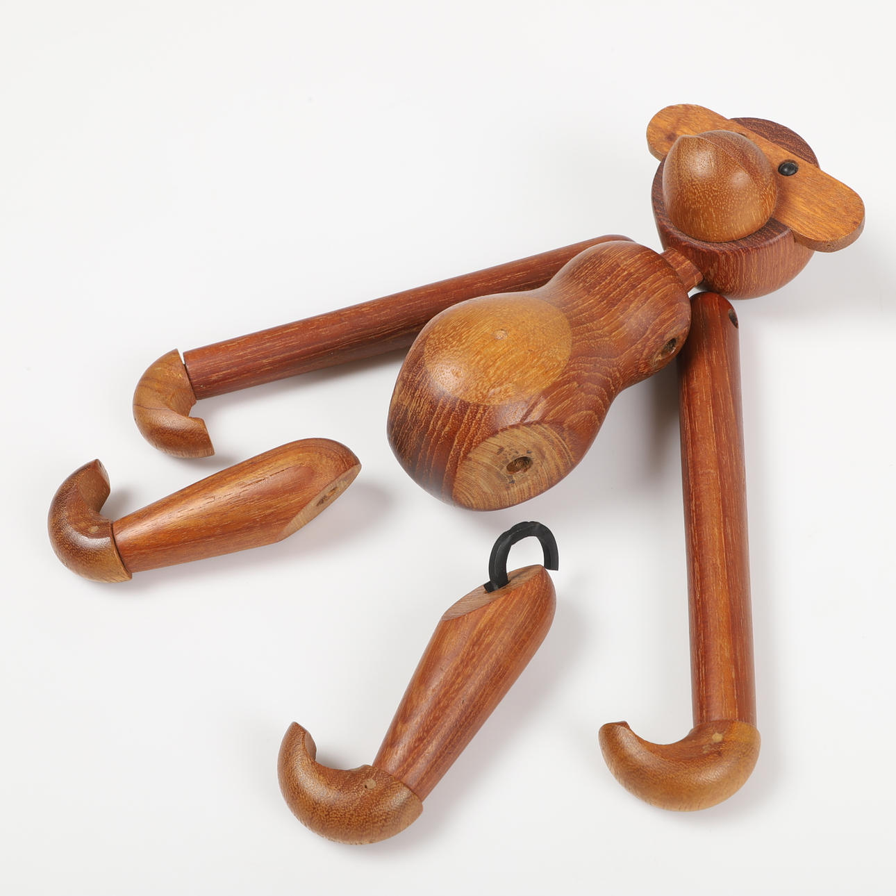 KAY BOJESEN. Figure, monkey, teak, Denmark, 1960s. Toys - Toys