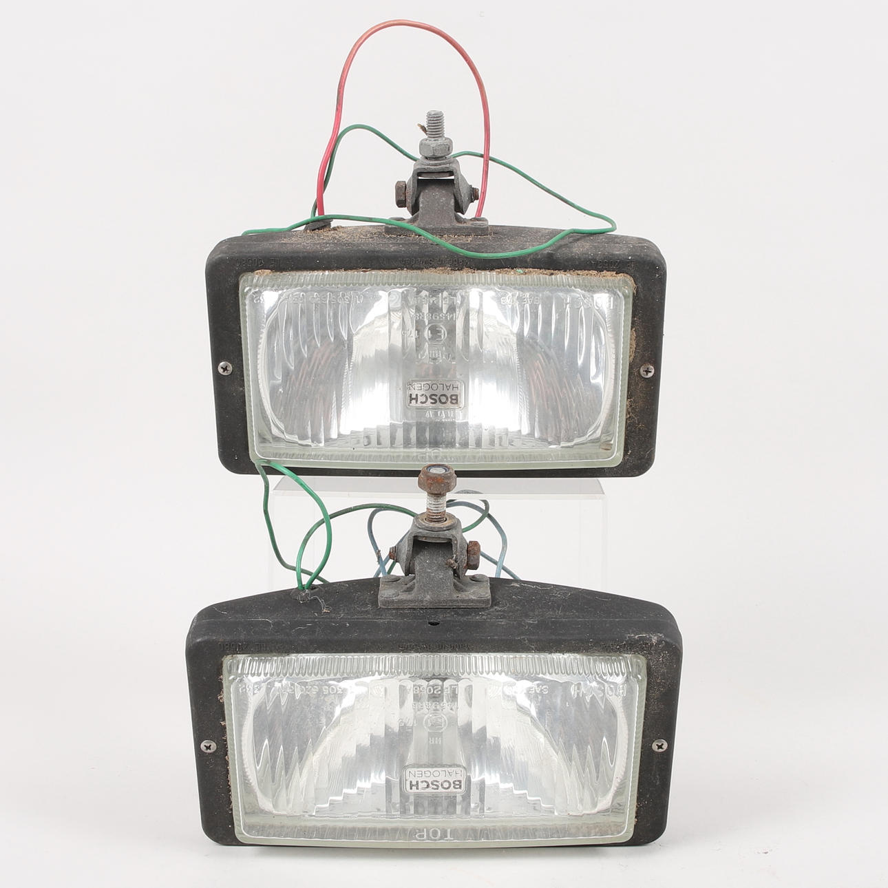 ZUSATZSCHEINWERFER, ein Paar, Halogen, Bosch.