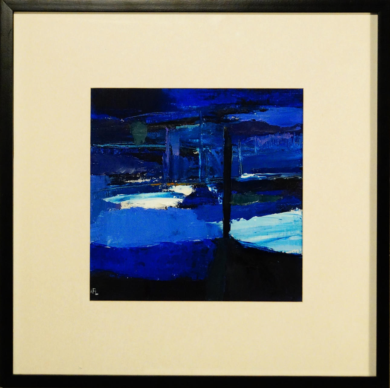 INGAN FRIMAN-LINDE. óleo sobre lienzo.