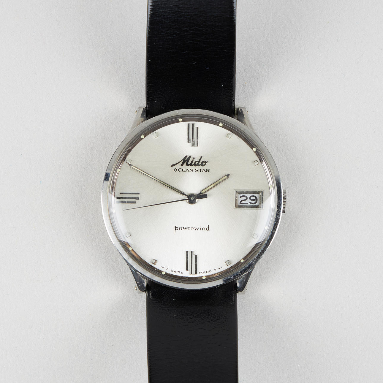 MIDO, Ocean Star, 26 mm, steel, automatic, plastic crystal.