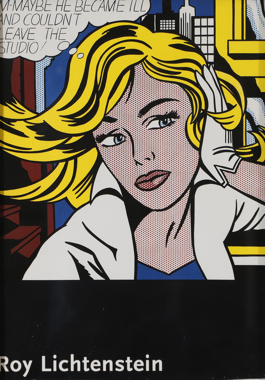 ROY LICHTENSTEIN. Framed print.