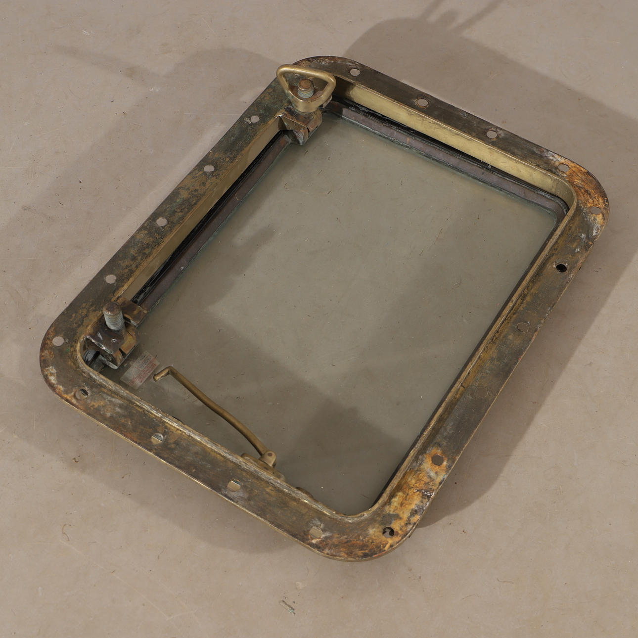 BÅTVENTIL, mässing, 1900-tal.