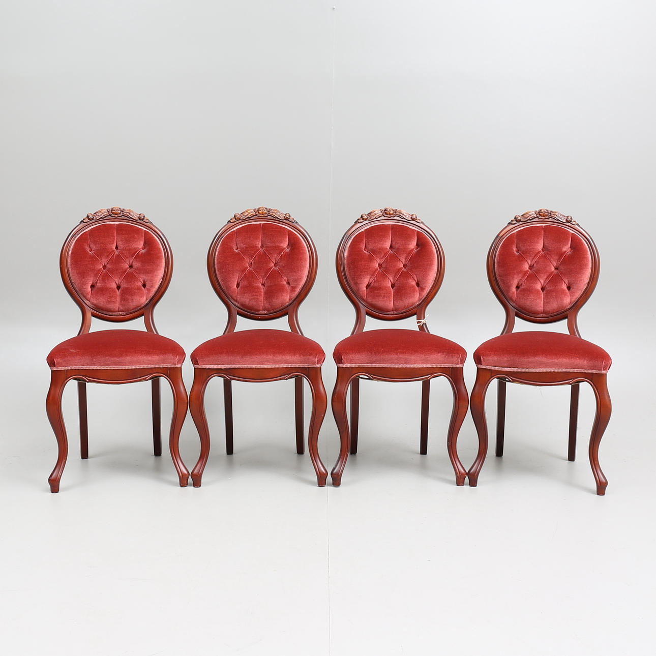 STOLAR, 4 st, nyrokoko, Alsterbro möbelfabrik.