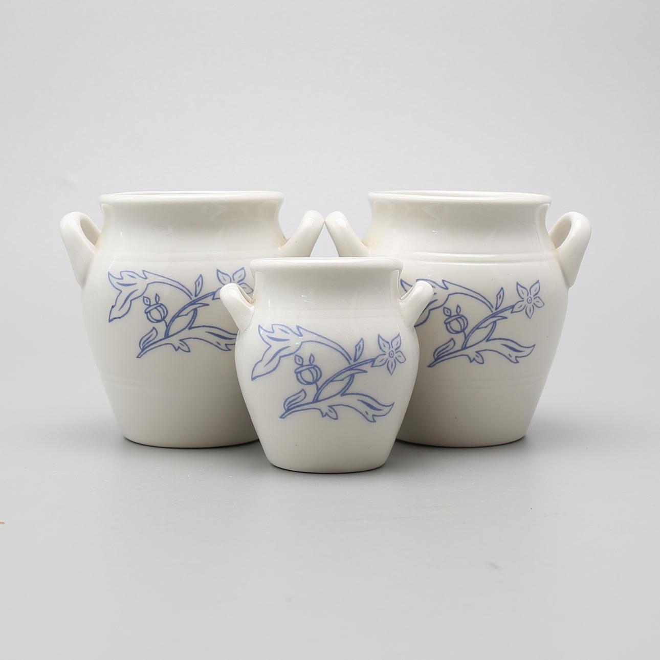 KRUS, 3 st, miniatyr, Gustavsberg.